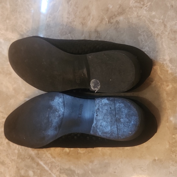 STEVE MADDEN MENS SLIP-ON DRESS OR CASUAL VELVET LIFTED BLACK SHOES main image 5